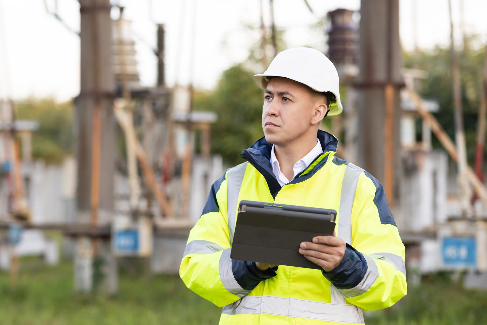 Job Management Software on tablet