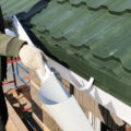 installing guttering spouting to a home