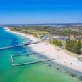 Aerial view of Busselton WA