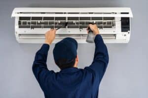 cleaning air conditioning